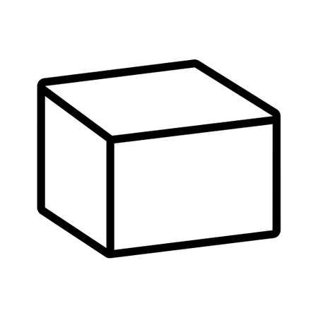 Box, package iconのイラスト素材