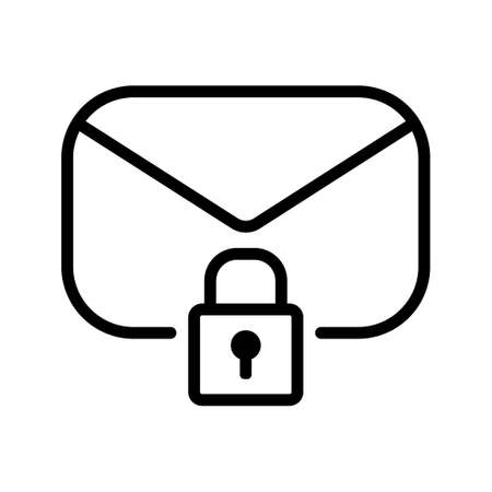 Private email iconのイラスト素材