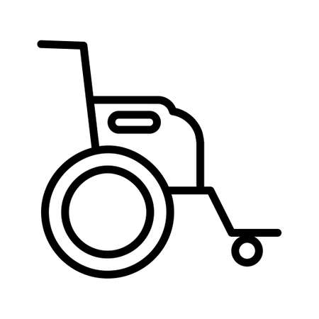 Wheelchair iconのイラスト素材