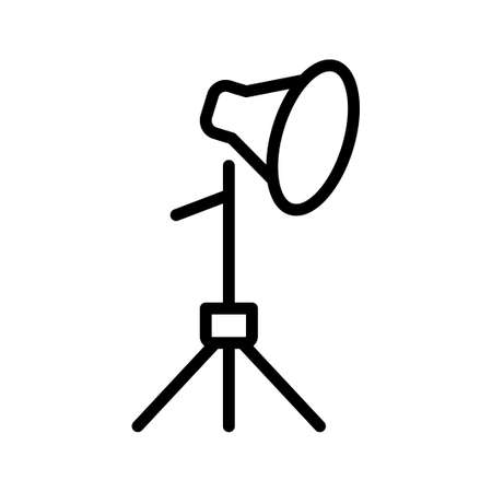 Studio light iconのイラスト素材