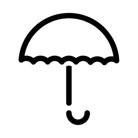 Umbrella iconのイラスト素材