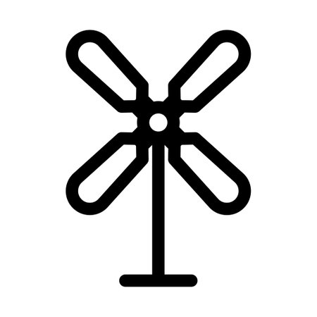 Windmill iconのイラスト素材
