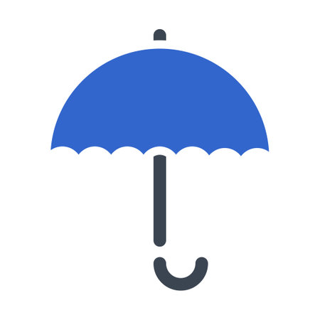 Umbrella iconのイラスト素材