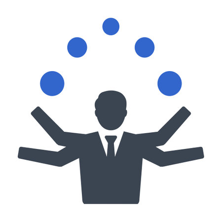 Multitasking iconのイラスト素材