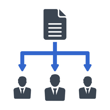 HR Policies iconのイラスト素材