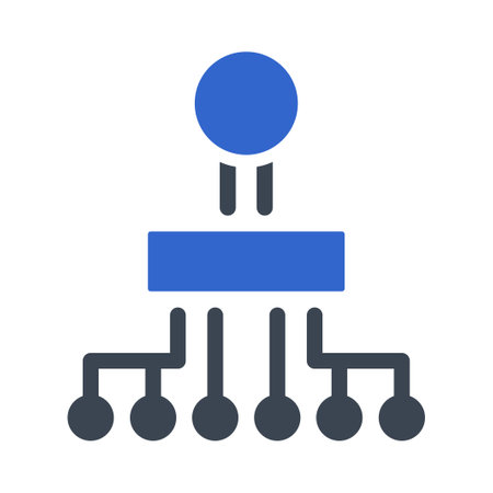 Work flow iconのイラスト素材
