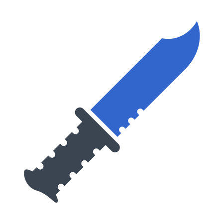 War knife iconのイラスト素材