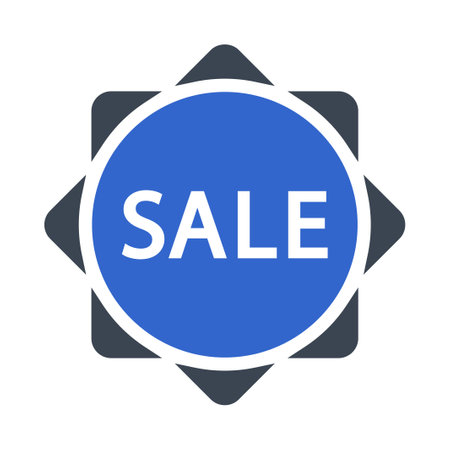 Sale label iconのイラスト素材
