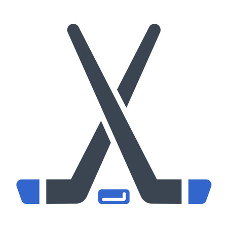Ice hockey iconのイラスト素材