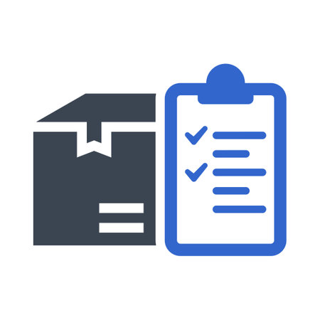 Delivery list iconのイラスト素材