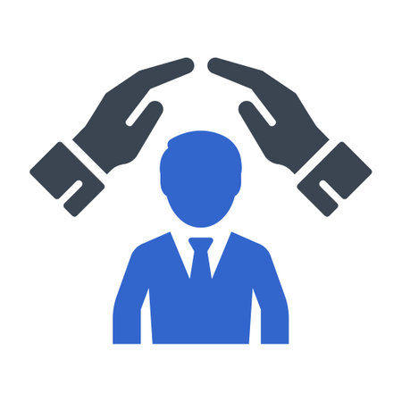Employee Insurance iconのイラスト素材