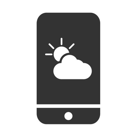 Weather application iconのイラスト素材