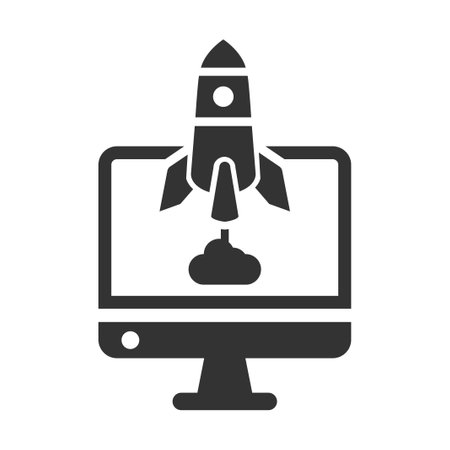 Project start up iconのイラスト素材