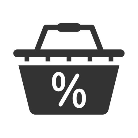 Shop discount offer iconのイラスト素材