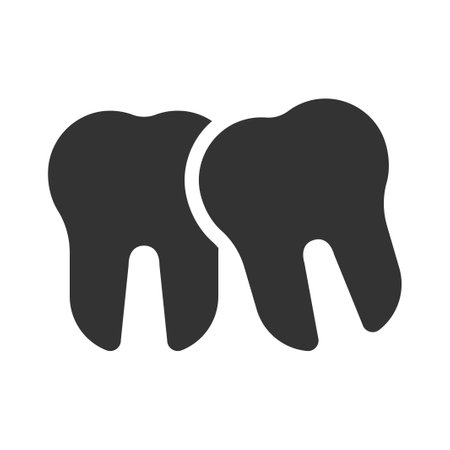 Loose tooth iconのイラスト素材