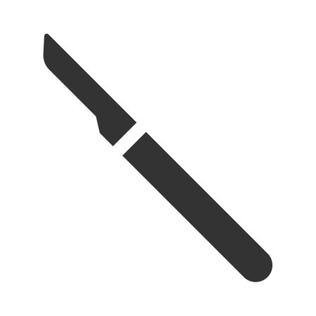 Dental knife iconのイラスト素材