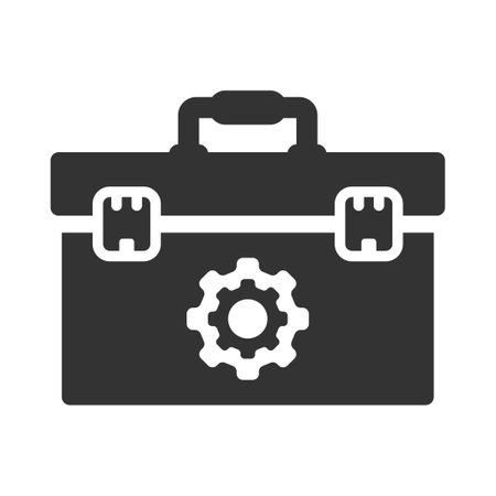 Service tools iconのイラスト素材
