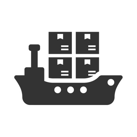 Shipping delivery iconのイラスト素材