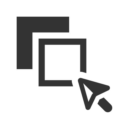 Select object iconのイラスト素材