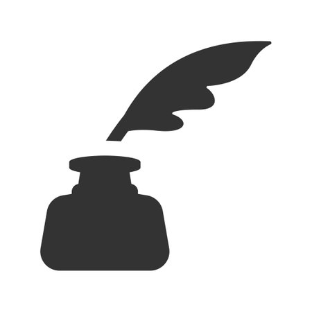 Ink pen iconのイラスト素材