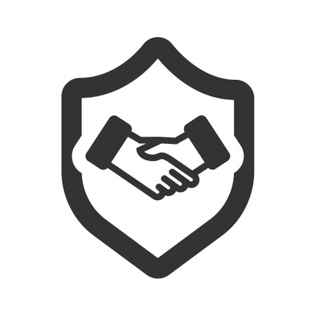 Secure deal iconのイラスト素材