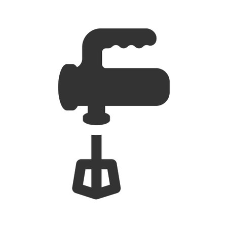 Hand mixer iconのイラスト素材