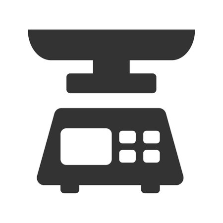 Weight scale iconのイラスト素材
