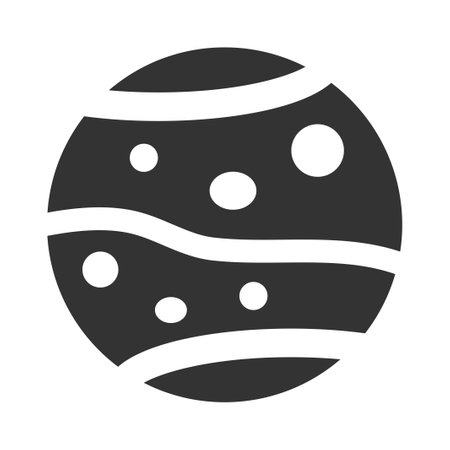 Mars planet Iconのイラスト素材