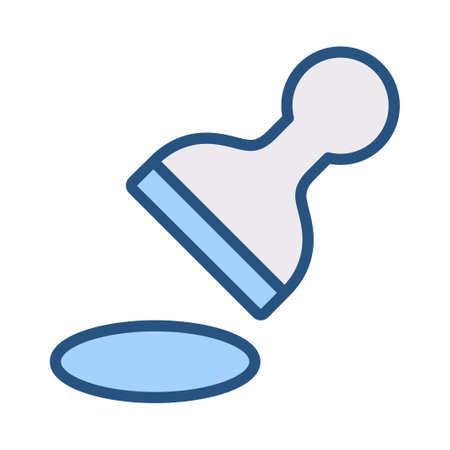 Approved, stamp iconのイラスト素材