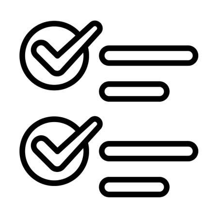 Check list iconのイラスト素材