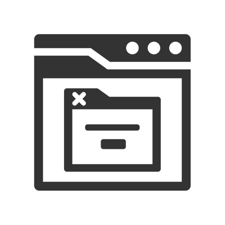 Window popup interface iconのイラスト素材