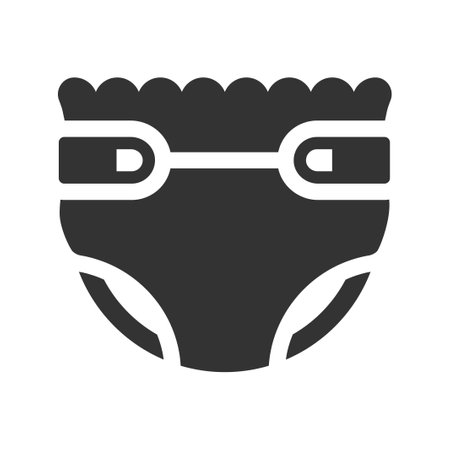 Baby diaper Iconのイラスト素材