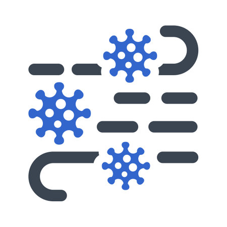 Flu Virus Iconのイラスト素材