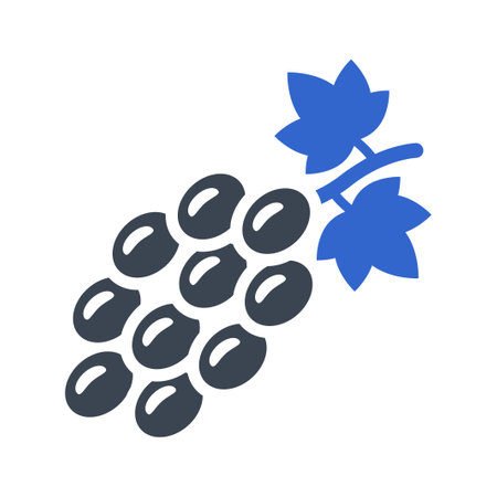 Grapes Iconのイラスト素材