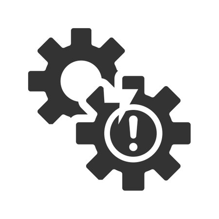 Engine crash Iconのイラスト素材