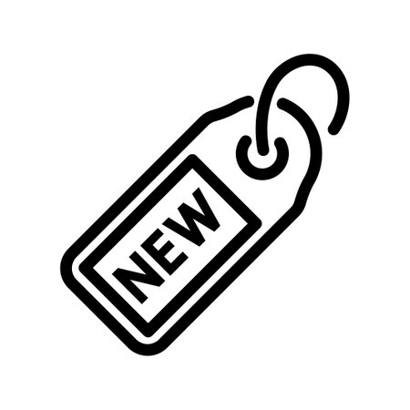 New tag iconのイラスト素材