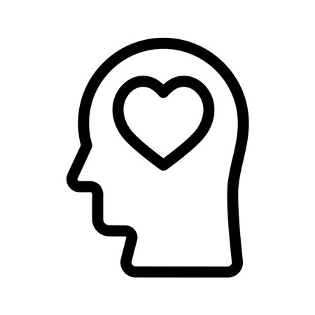 Charity mind iconのイラスト素材