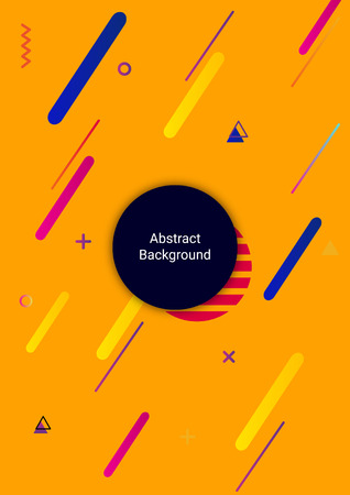 Abstract background and template design. vector illustration.のイラスト素材