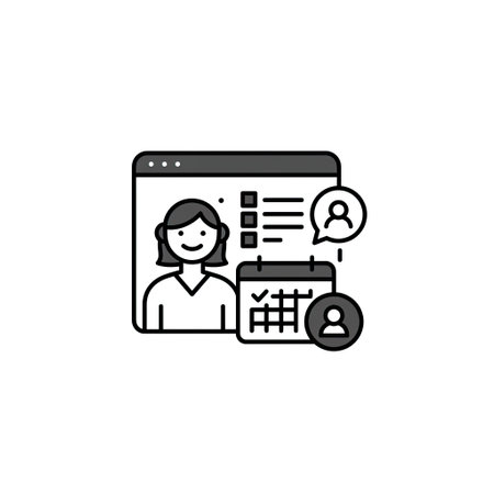 accounting icon. Simple line, outline vector elements of web design for ui and ux, website or mobile application on white backgroundのイラスト素材