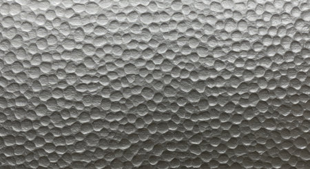 close up of polystyrene foam texture - abstract background and textureの写真素材