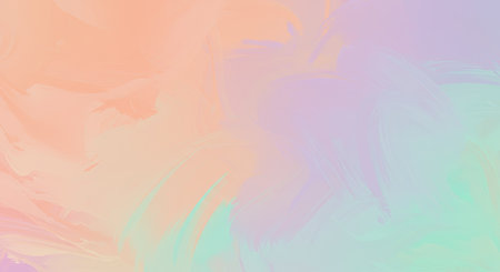 Abstract pastel gradient background. Colorful brush strokes on canvas.の写真素材