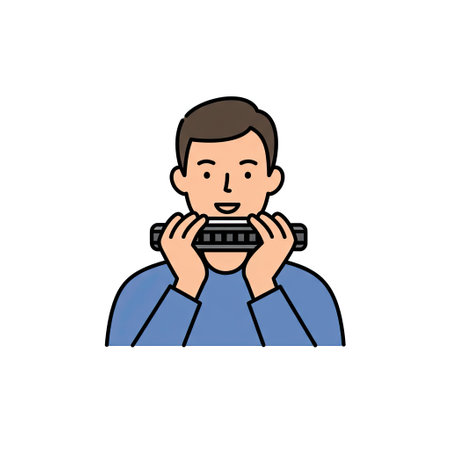 Man playing on the remote control. Vector illustration in a flat style.のイラスト素材