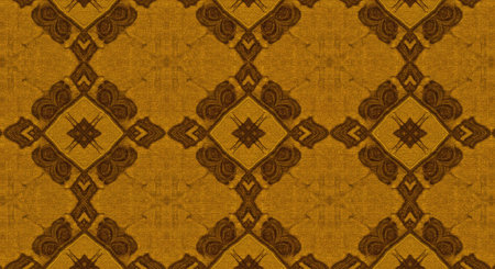 Seamless pattern with decorative ornament. For eg fabric, wallpaper, wall decorations.