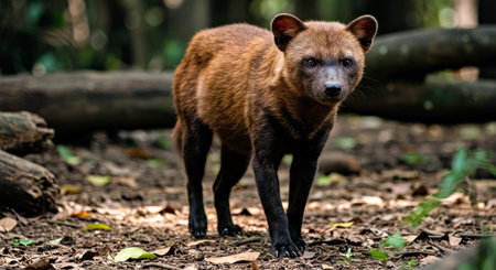 Borneo dog (Borneo pygmy dog)の写真素材