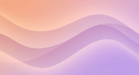 abstract background with smooth wavy lines in pink and purple colors