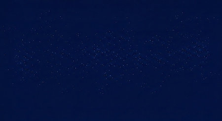 Dark blue background with stars. The texture of the dark blue paper.