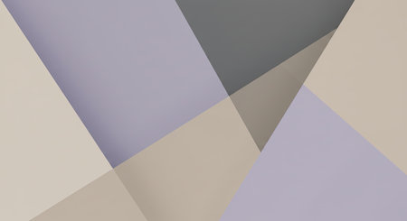 abstract background of geometric shapes in pastel colors, 3d render illustrationの写真素材
