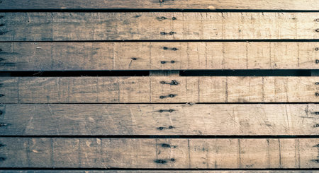 Old wood texture background surface with old natural pattern or old wood texture table top view. Grain surface with wood texture backgroundの写真素材