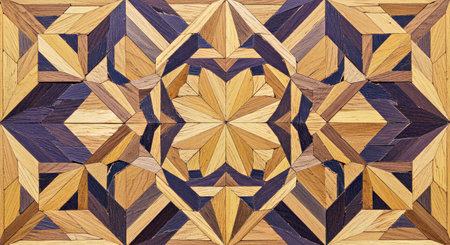 Seamless pattern of wooden parquet texture. Abstract background.の写真素材