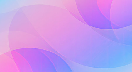 abstract background with smooth lines in pink, purple and blue colors